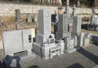 墓地での施工 イメージ