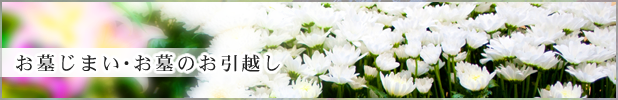 お墓じまい・お墓のお引越し